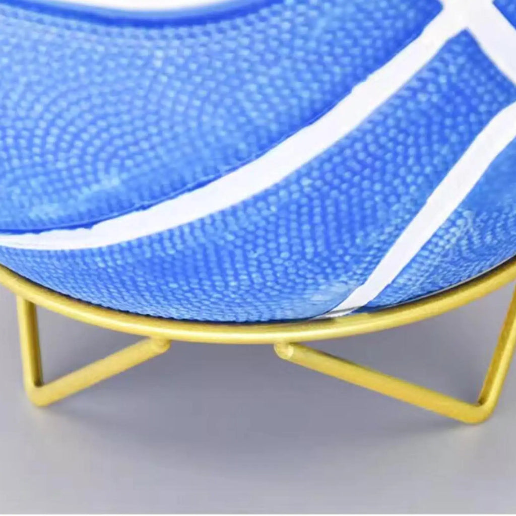 Soporte para Balones, Estante de Almacenamiento Multiusos para Baloncesto, Ahorra Espacio, Soporte para Balones de Fútbol, para Oficina, Tienda, Vitrina