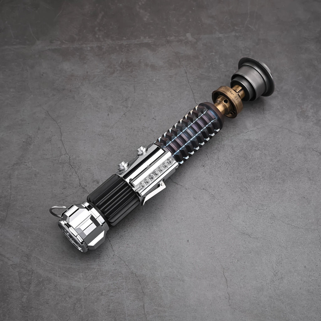 Obi-Wan EP4 Crystal Warehouse NeoPixel TXQSTUDIO Replica Lightsaber Metal Hilt Led Blade Cosplay Toys For Adult Sword Jedi
