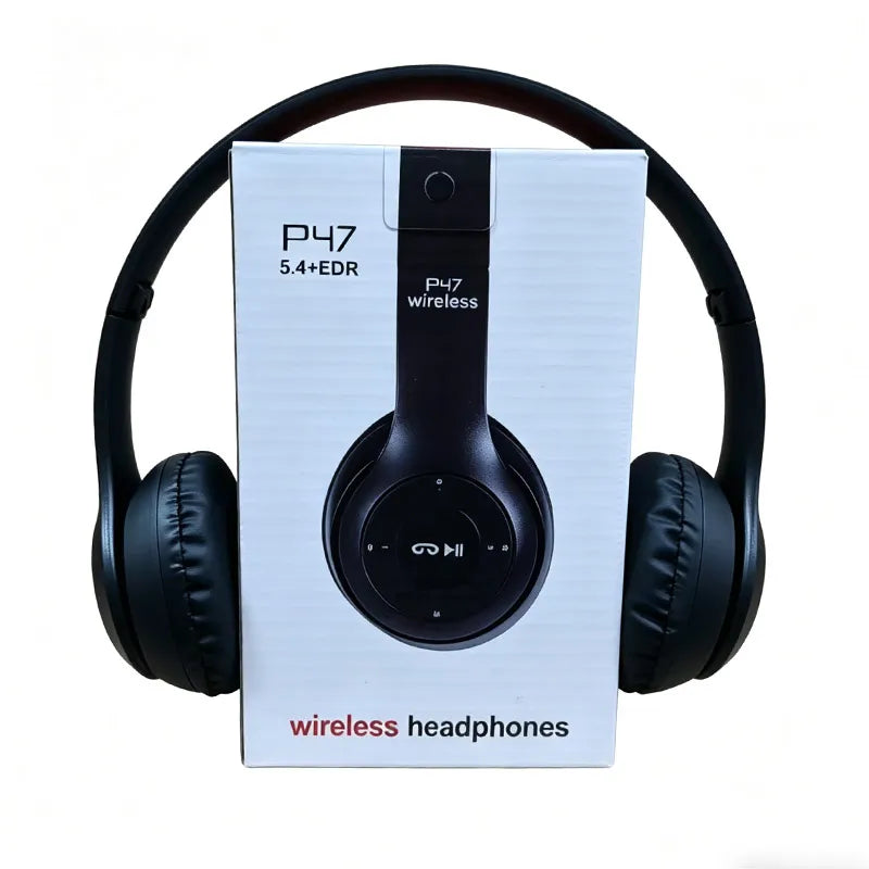 Auriculares Bluetooth Inalámbricos Plegables 5.0 con Sonido HiFi Portátiles de Diadema para Deportes Viajes Juegos Diarios Música