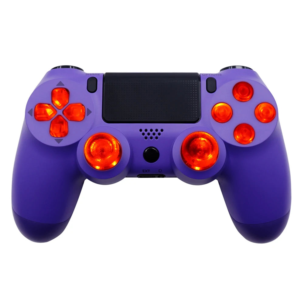Thumsticks Face Buttons DTF LED Kit 6-Color Luminated D-Pad for PS4 Controller Electronic Machine Accessories