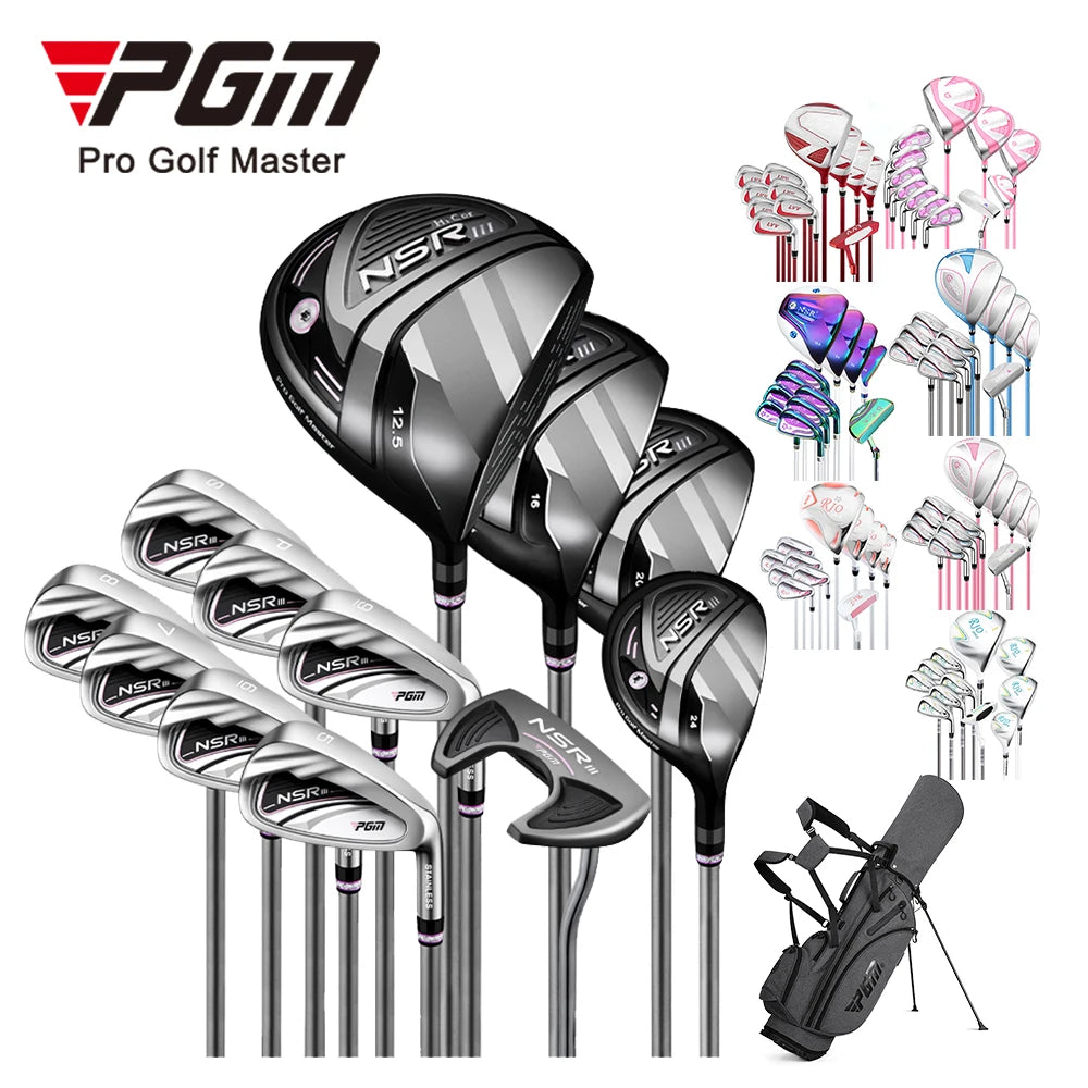 Juego de golf para mujer PGM, fabricante mayorista de palos de golf, juego completo para mujeres