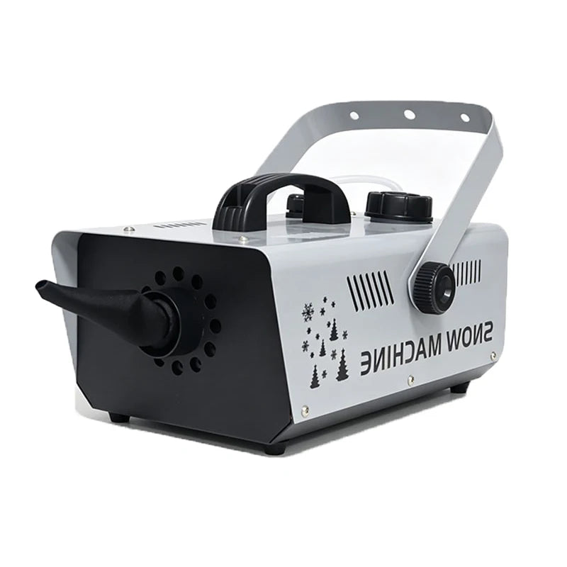 Máquina de Nieve para Escenarios, Máquina de Hacer Copos de Nieve con Sistema de Control Dual, Decoración para Fiestas de Navidad, Bodas y Exteriores
