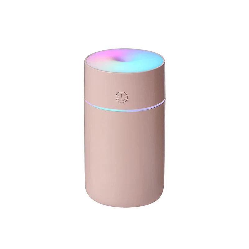HOMEFISH-Mini humidificador de aire portátil, difusor de Aroma inalámbrico recargable por USB para el hogar y el coche, atomizador de aceite esencial
