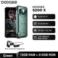 Teléfono rugerizado DOOGEE S200 5G 48GB 512GB Dimensity 7050 6,72” FHD+ 120Hz 10100mAh Cámara de 100MP Smartphone Android 16 con NFC