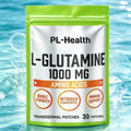 30 Parches Transdérmicos de L-Glutamina para la Salud Intestinal, Apoyo y Recuperación del Revestimiento Gastrointestinal
