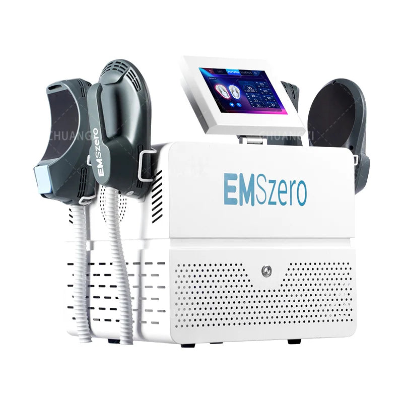 EMSzero 15 Tesla 6500W NEO, Máquina de Terapia de Estimulación Muscular Electromagnética para Adelgazar y Quemar Grasa