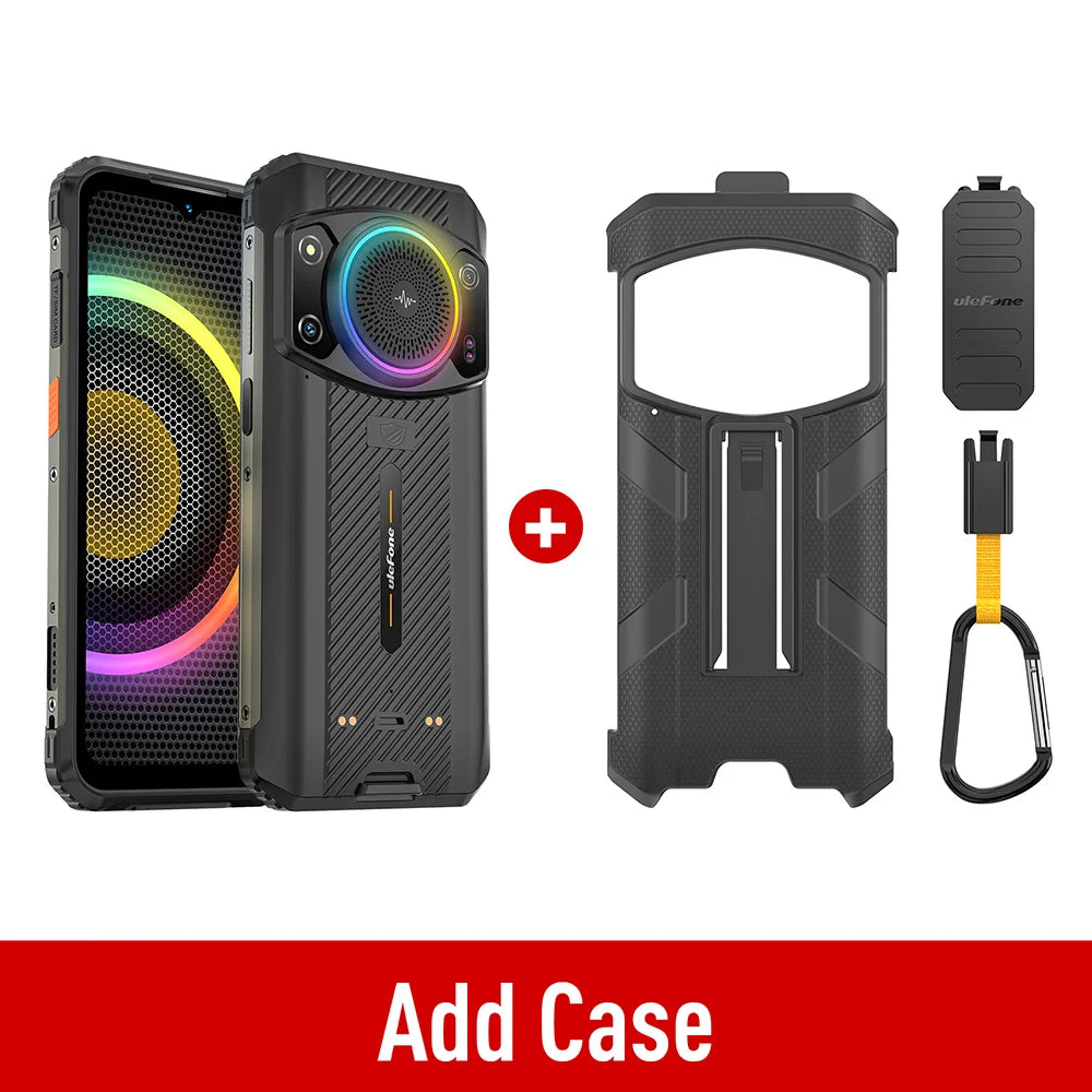 Smartphone Ulefone Armor 21, G99 Android 15, 16 GB de RAM, 256 GB de ROM, teléfono resistente, 64 MP, 9600 mAh, teléfono móvil, versión global