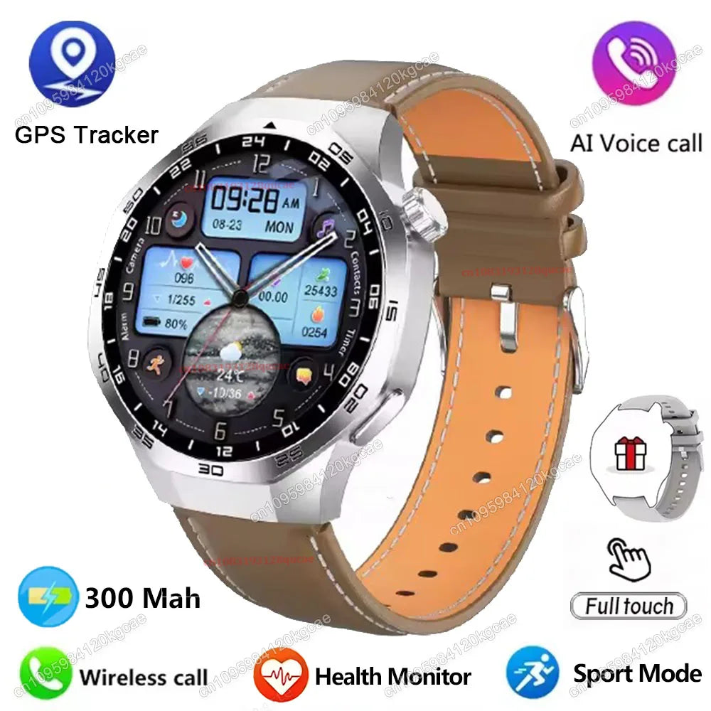 Nuevo Smartwatch para hombre 2026, pantalla HD de 1.52", seguimiento de salud, llamada Bluetooth, asistente de voz, deportes, reloj inteligente resistente al agua IP68 Ht30