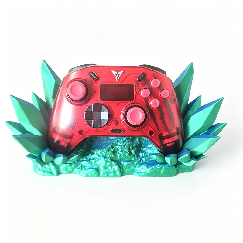 Impresión 3D Adecuada para Soporte de Controlador de Juegos Xbox PS4/5, Base de Protección Creativa para Escritorio con Diseño de Diamante Colorido