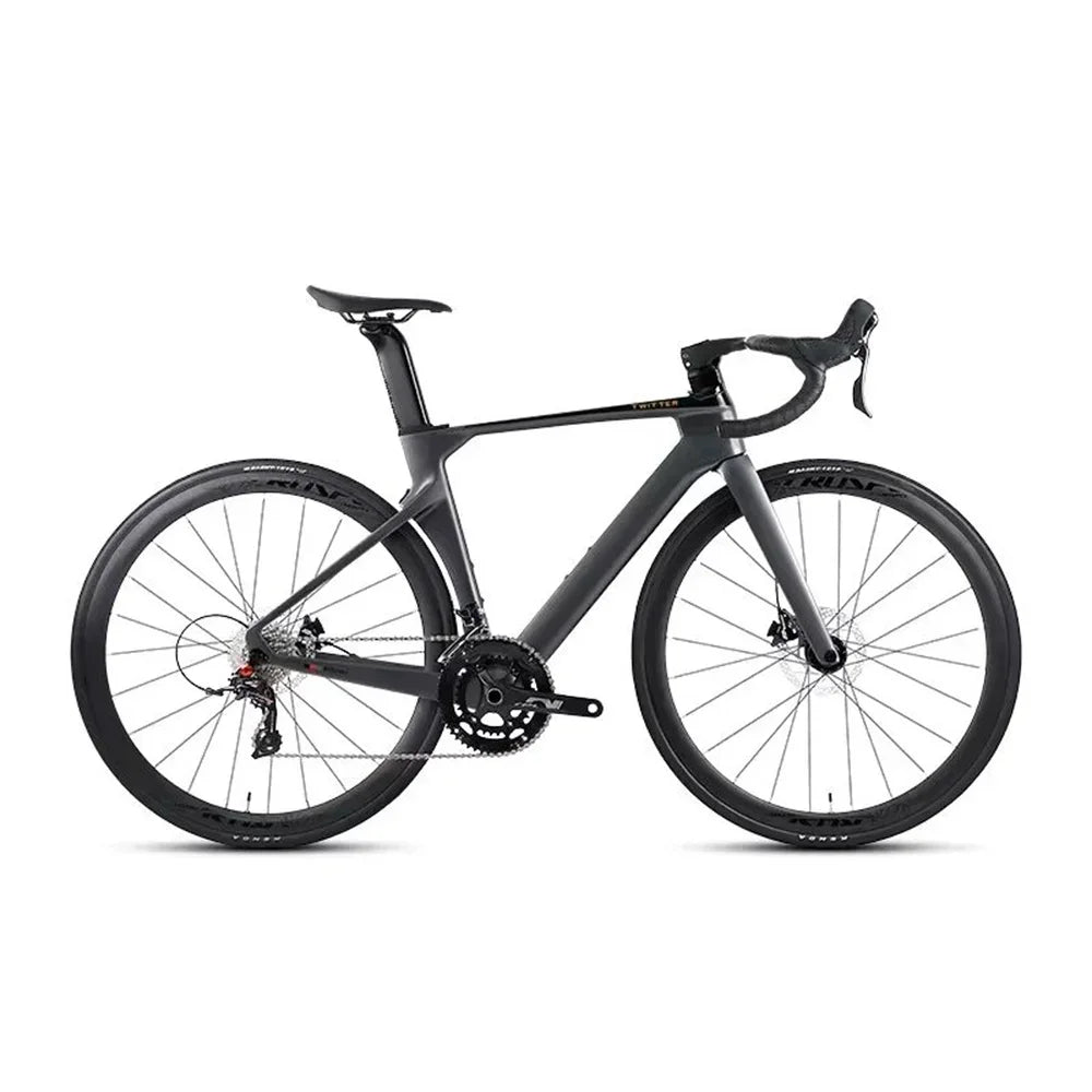 TWITTER R5PRO T800 Carbon Fiber Road Bike Electronic transmission EDS-TX7100-24Speed Pneumatic Road bicycle
