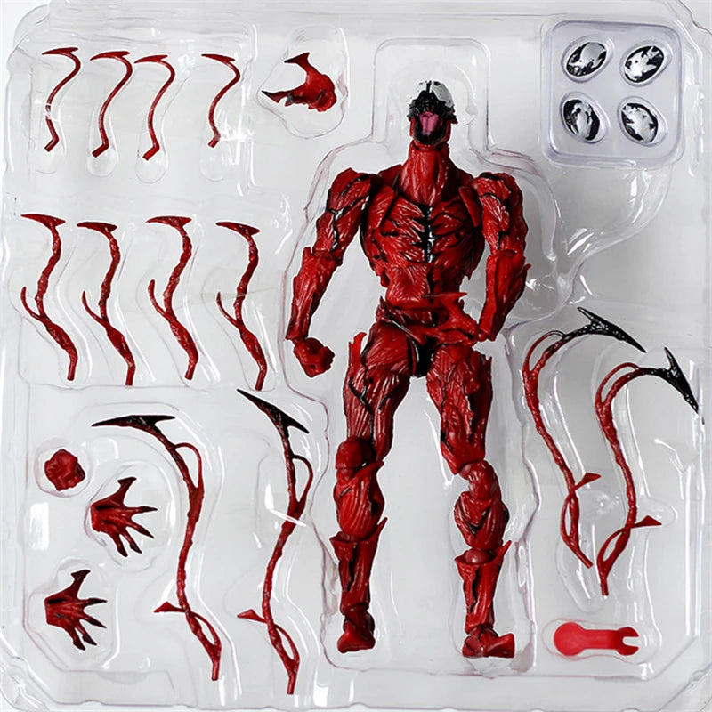 Figura de acción de Black Panther de Revoltech Yamaguchi, modelo de Deadpool y Venom, juguetes de Black Panther King of Wakanda T'Challa