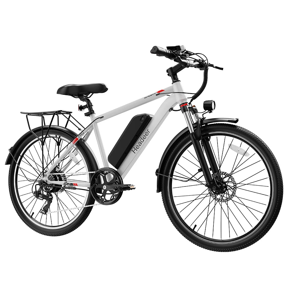 Bicicleta eléctrica Header Bk1350, batería de 48V15Ah, motor de 500W, velocidad máxima de 35 km/h, neumáticos de 26 pulgadas, autonomía de 60 km, frenos de disco duales