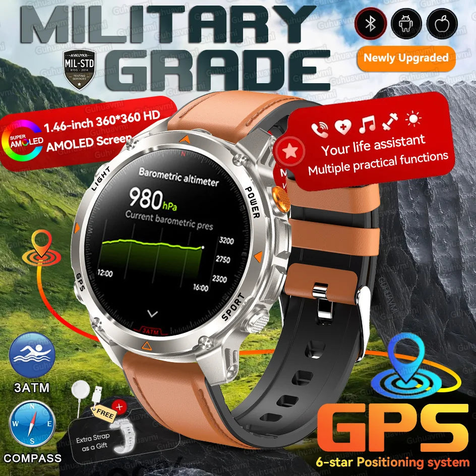 Reloj inteligente con GPS Forerunner 570, sumergible 3ATM, pantalla AMOLED, GNSS multibanda, brújula, altímetro, linterna, reloj deportivo inteligente para hombre