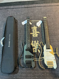Donner HUSH-X PRO Guitarra Eléctrica Portátil sin Cabezal de 38 Pulgadas con Tecnología Lock y Diseño Zero Rock Starter