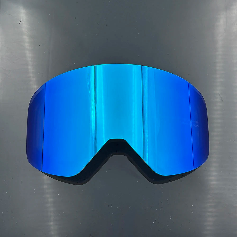 Gafas de esquí y snowboard unisex para exteriores con lente magnética, antivaho, protección UV400, a prueba de viento, gafas de motocross, máscara de esquí.