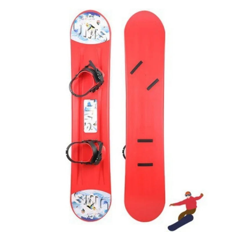 Set de Snowboard para Principiantes con Fijaciones, Equipo de Esquí Todo Terreno, Equipo de Aprendizaje Universal para Hombres, Mujeres, Adultos y Niños