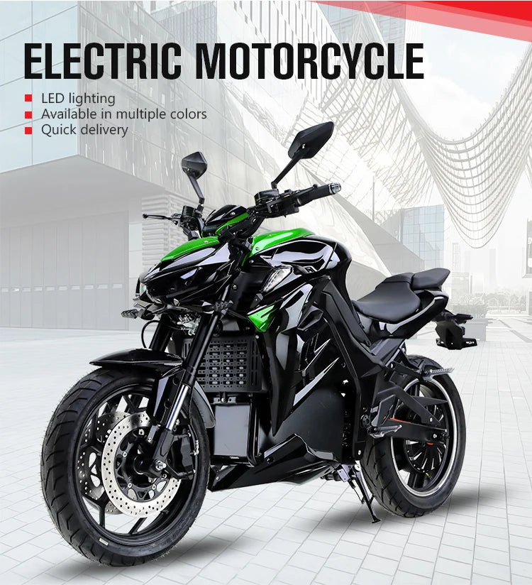 STLF New Arrival LVJIAN DMS High Speed Racing Motorcycles Super Power 8000W 110km Range 2 Passengers