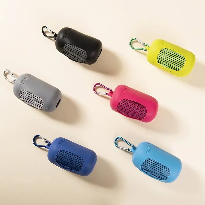 Toalla de hielo refrescante para deportes de secado rápido de microfibra para exteriores, toalla deportiva fría para Fitness, toalla fresca para acampar, toalla deportiva para el sudor