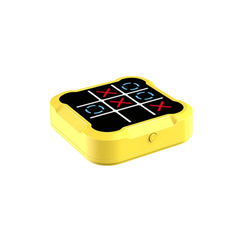 Tablero de ajedrez electrónico de tres en raya, juguete educativo de estrategia multifuncional para niños, juego mental interactivo, diversión entre padres e hijos
