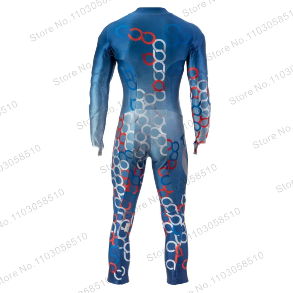 Traje de carrera de esquí PERFORMANCE, monos con brida de invierno, trajes de esquí de una pieza para hombre, mono de Snowboard, deporte sin relleno
