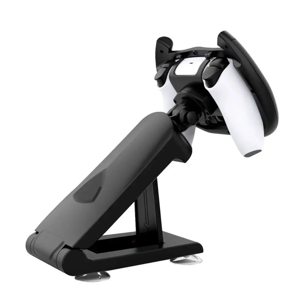 Nuevo volante de juegos multieje, soporte profesional y duradero para mando de juegos, accesorios de juego con ventosa de ABS para Sony PS5