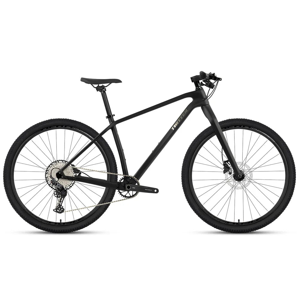 TWITTER WARRIORpro- LT Mountain Bike Carbon Fiber Front Fork Frame Handlebar Mountain Bike