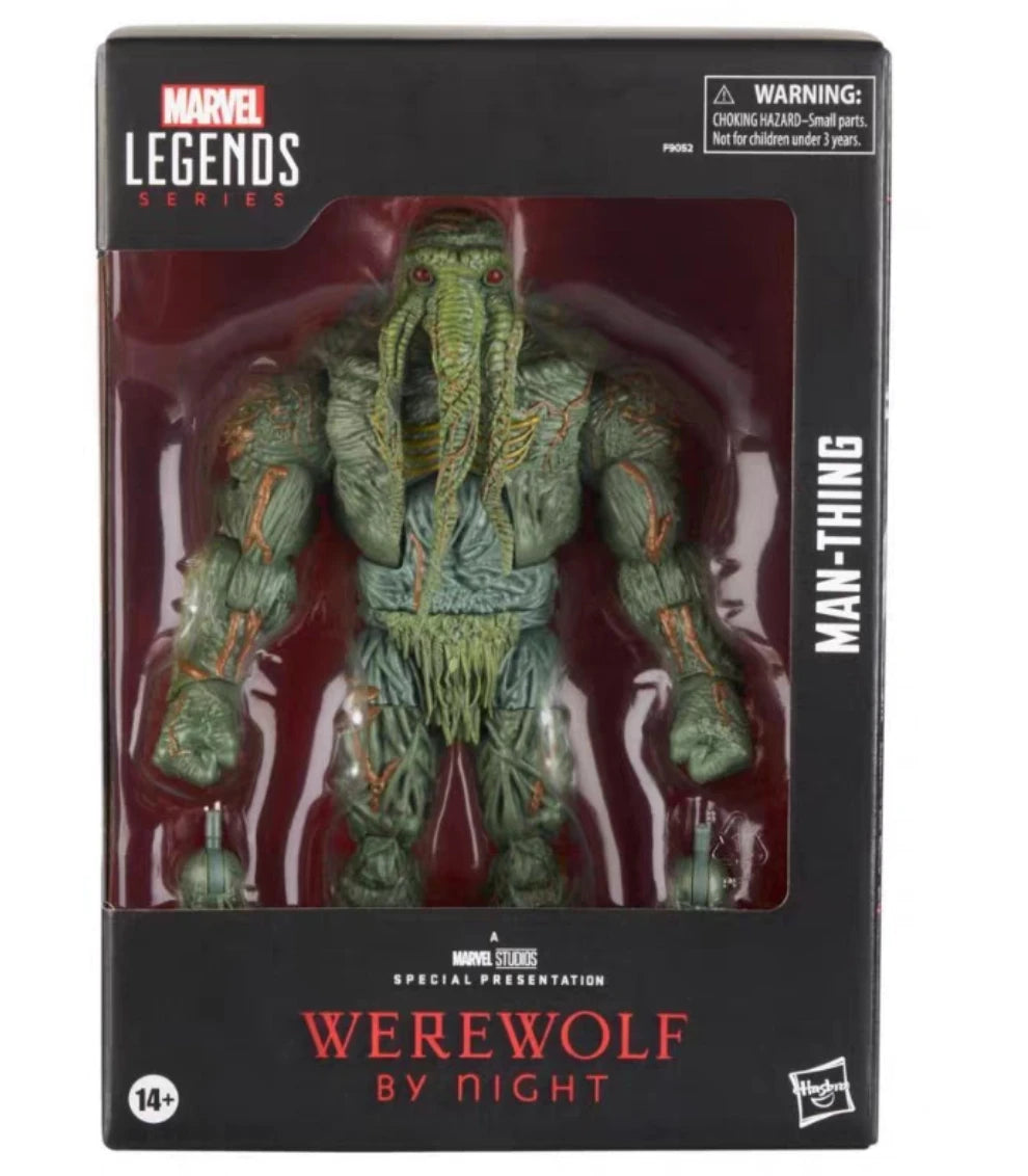 Nueva figura de acción original de Hasbro Marvel Legend Series WEREWOLF By NIGHT MAN-THING, modelo de regalo, colección de juguetes