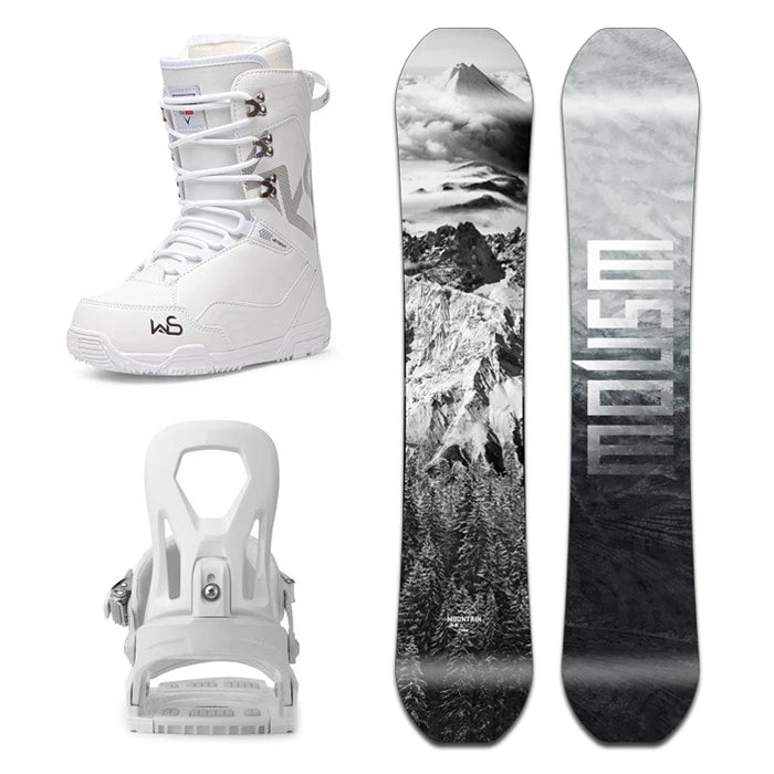 Traje de carreras de esquí de madera para adultos, tabla de tallado plano de rango completo, soporte de Snowboard para hombres y mujeres, estilo deportivo