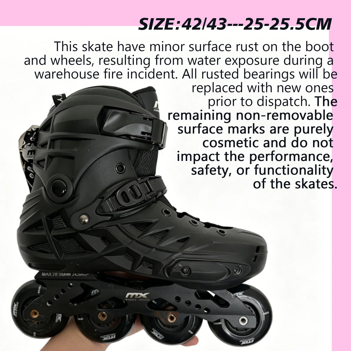 ¡Liquidación! Patines en Línea Nuevos, Solo con Pequeños Defectos Cosméticos, No Afectan el Uso, Solo Tallas Limitadas