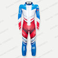 Traje de carrera de rendimiento GS para hombre, monos con bridas de invierno, trajes de esquí de una pieza, mono de Snowboard, deporte sin relleno