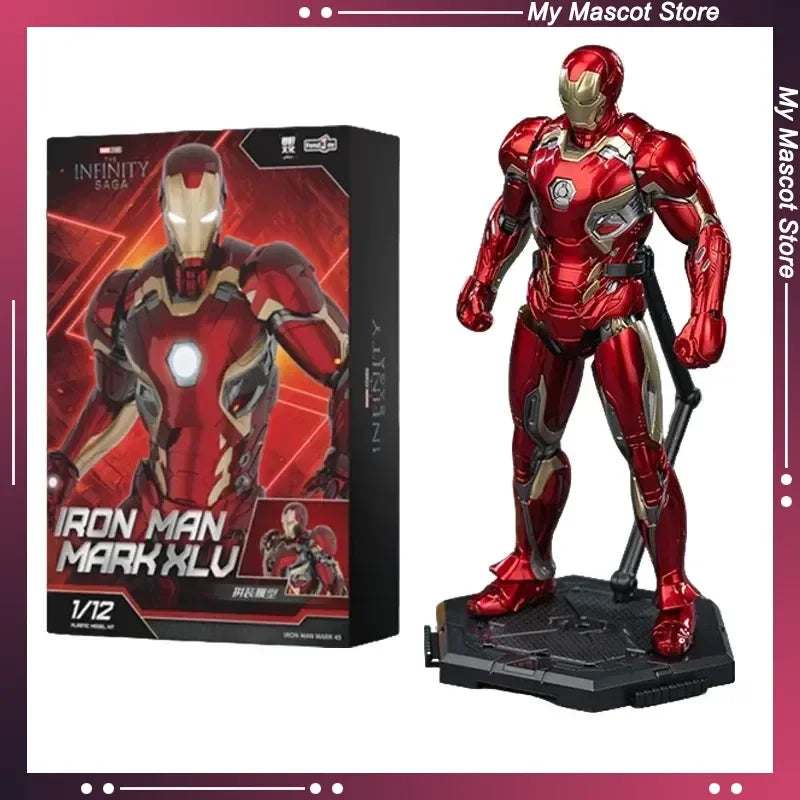 Figura de Acción Coleccionable Fondjoy Original MK45 Iron Man 1/12 15.5CM Mark45 Avengers: Age of Ultron Vibranium, Juguete de Regalo