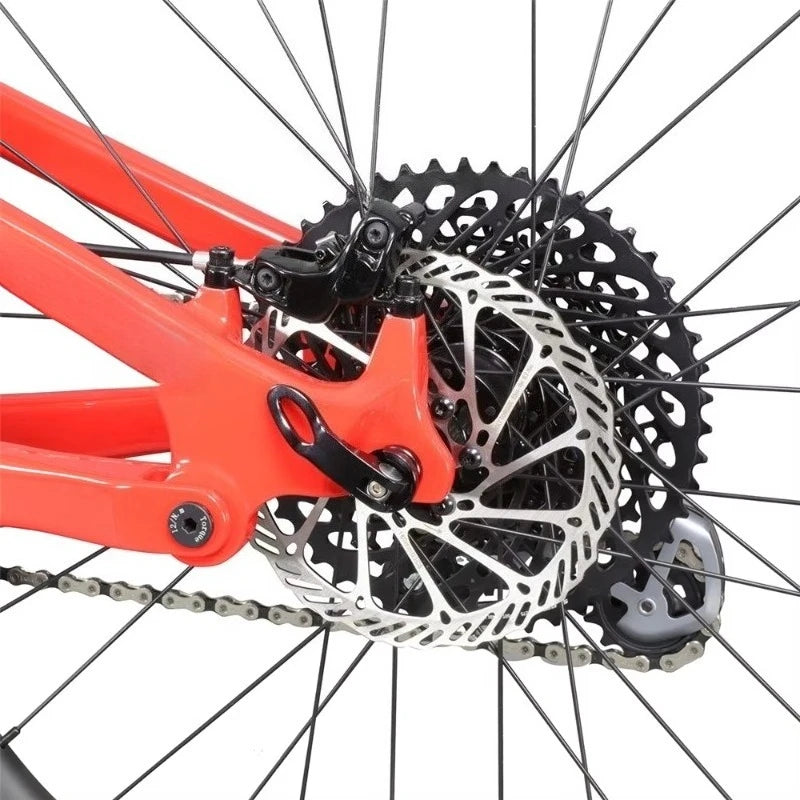 Bicicleta de montaña de fibra de carbono ultraligera, con suspensión y cambios, de 24, 26, 27.5 y 29 pulgadas para adultos