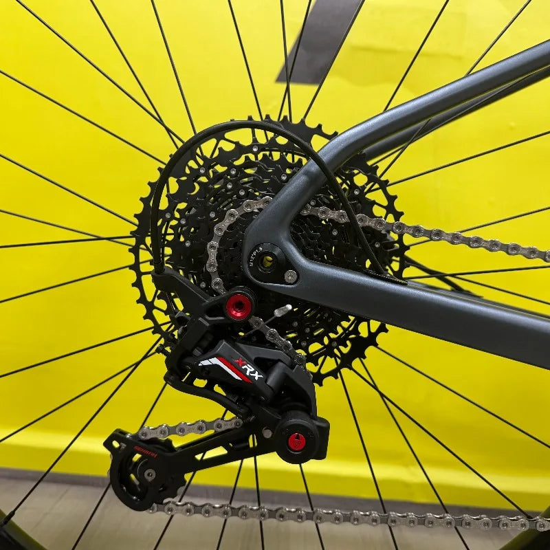 Bicicleta de montaña MTB de fibra de carbono Kozo, precio de fábrica, 29er para adultos, rígida, con frenos de disco hidráulicos de cuatro pistones