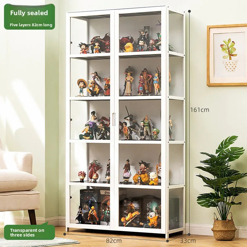 Vitrina expositora de figuras firme, soporte de exhibición de acrílico para Lego, estante para productos que no son de vidrio, expositor para modelos de juguetes y cigarrillos.