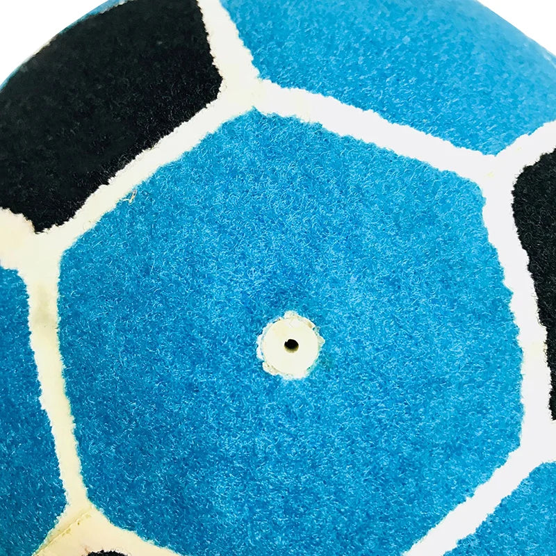 1 unidad de balón de fútbol adhesivo para juegos de dardos con el pie, dardos de fútbol, balón de fútbol de fieltro, para tablero de dardos de fútbol inflable para exteriores
