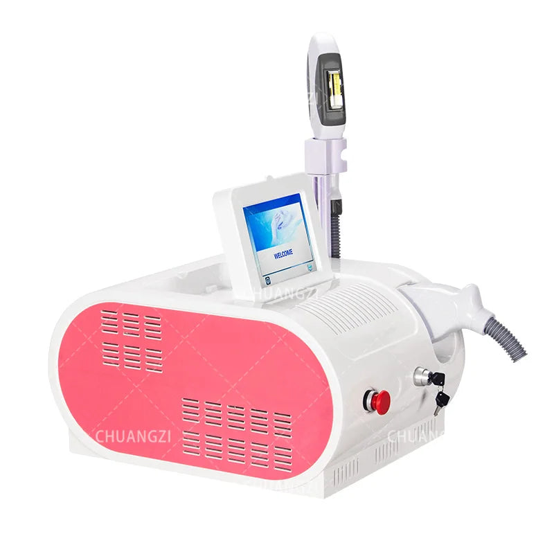 Máquina IPL OPT Portátil para Rejuvenecimiento de la Piel y Depilación, Tecnología E-Light para Salones de Belleza