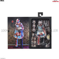 100% Original NECA Toys Terrifier 2 - Ultimate Thanksgiving Art the Clown Figura de Acción a Escala de 7 Pulgadas, Muñeca Modelo, Kit de Garaje