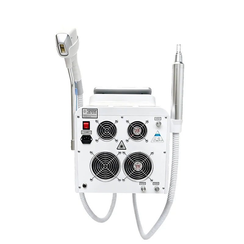 Máquina de Depilación Láser 2 en 1 Soprano Titanium Ice Platinum Diode 755 808 1064nm 4 Longitudes de Onda ND:YAG, Indolora