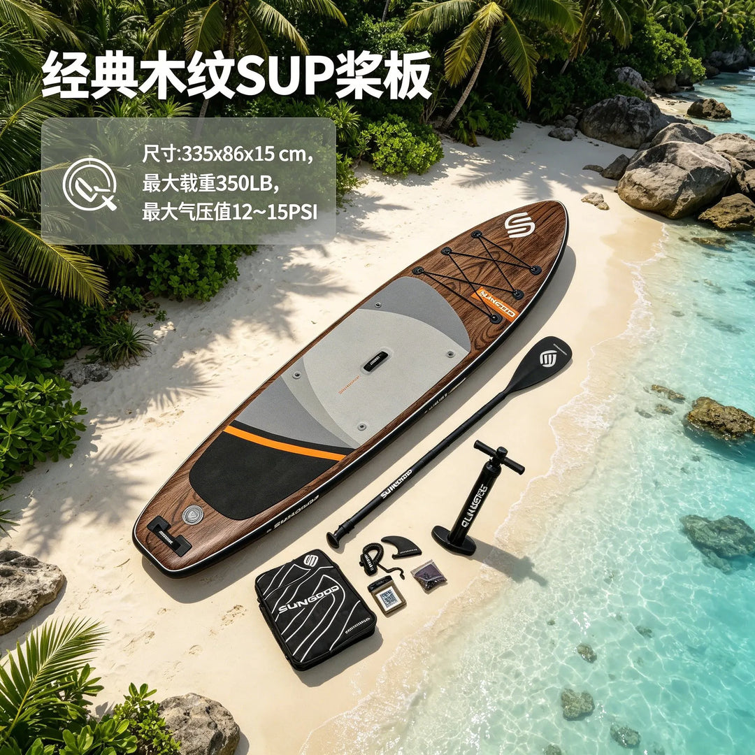 Tabla de Paddle Surf Inflable, Tabla de Surf, Tabla de Stand Up Paddle para Principiantes