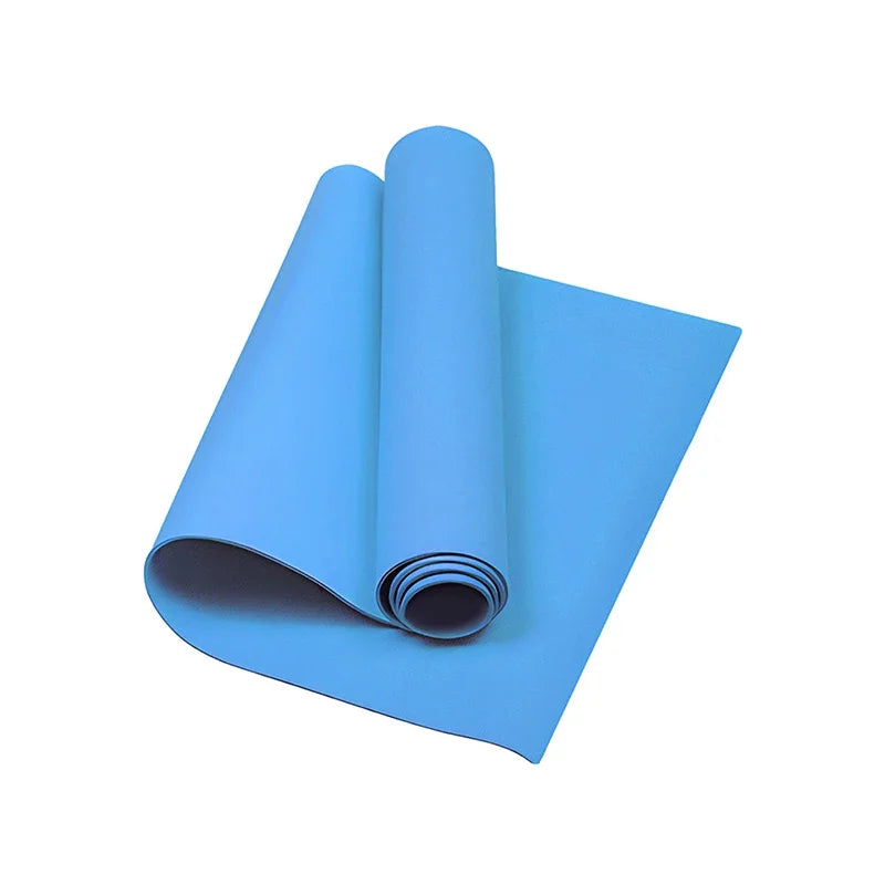 Colchonetas de Yoga EVA de 4MM de grosor, colchoneta antideslizante para deporte y Fitness, manta para ejercicio, Yoga y Pilates, colchoneta de gimnasia, equipo de Fitness
