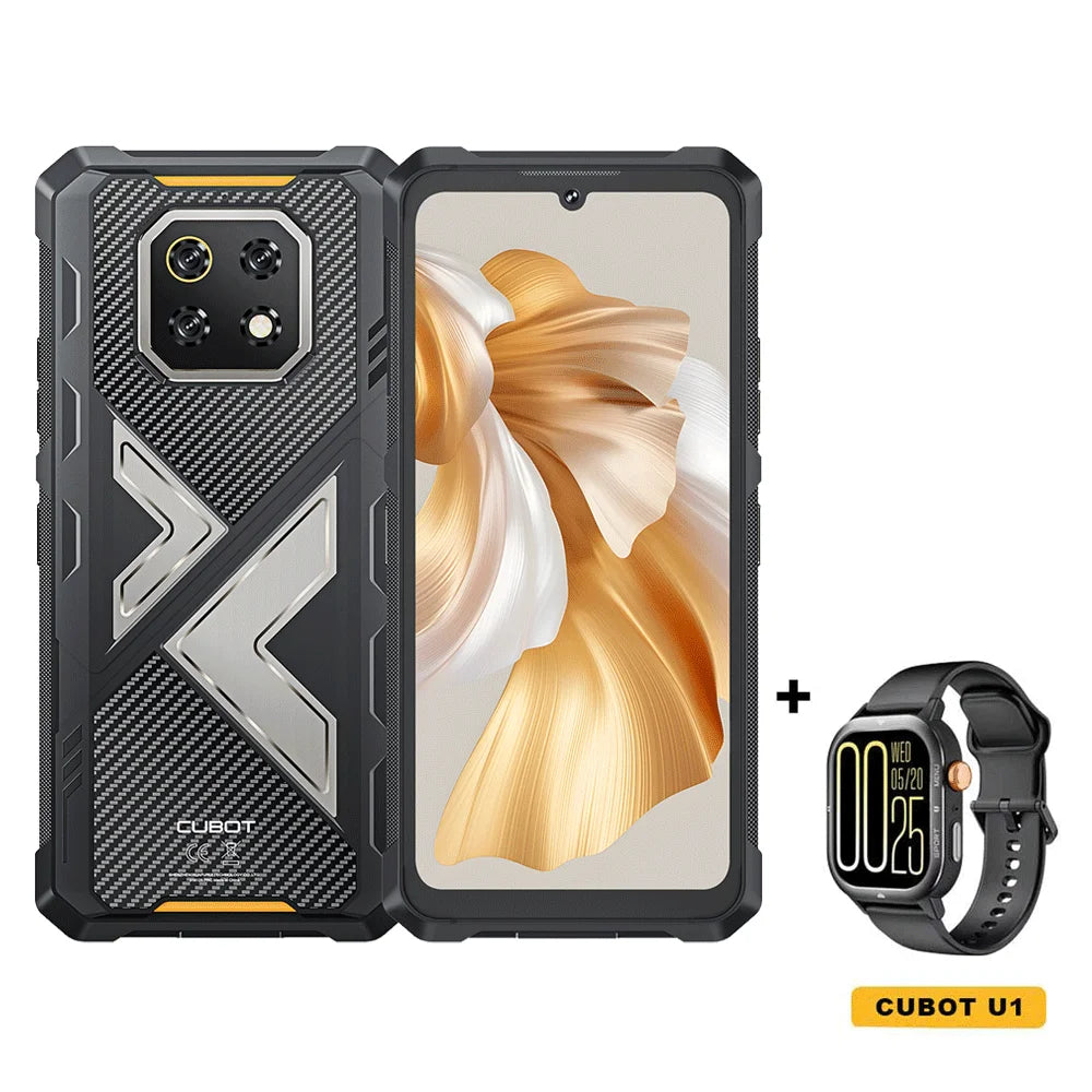 Smartphone robusto Cubot Android 15 King Kong ES 3, batería de 10200 mAh, hasta 16 GB+256 GB, pantalla de 6,745", 120 Hz, cámara de 48 MP, NFC, GPS
