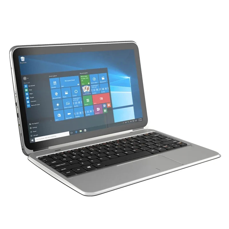 Tableta Flexx 11A de 11,6 pulgadas con Windows 10 y teclado de acoplamiento, 1366*768 IPS, 2 GB de RAM, 64 GB de ROM, CPU X5-8300, cuatro núcleos, cámara dual