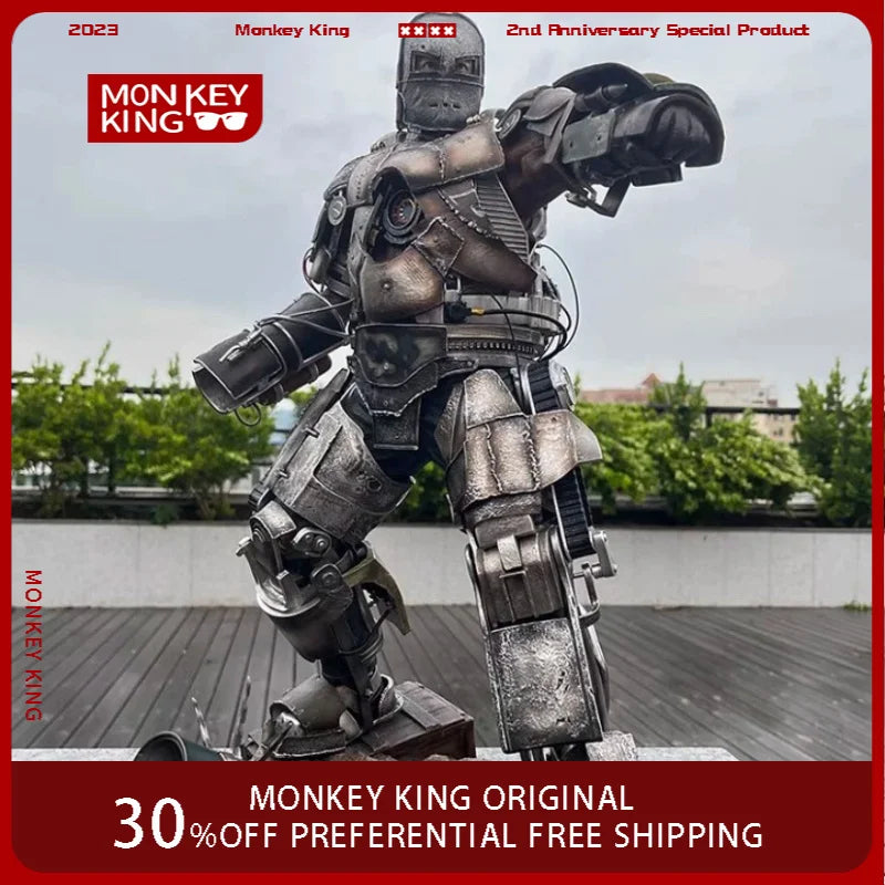 1/4 Brand New The Avengers Anime Figure Iron Man MK1 Periphery Resin Model Desktop Decorative Ornaments Birthday Gifts Toys