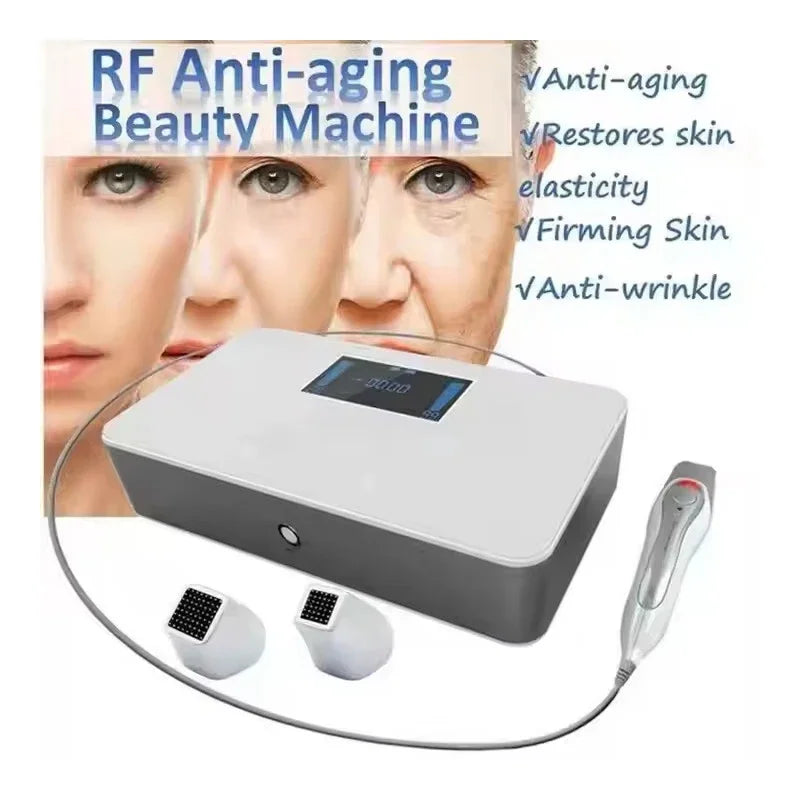 Máquina inteligente portátil de fracción de estiramiento facial para estiramiento de la piel y eliminación de arrugas