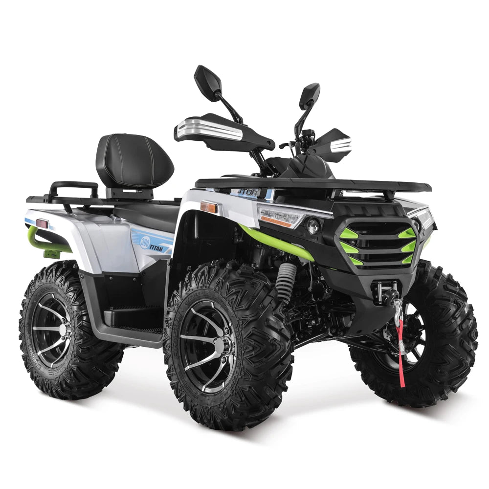 Cuatrimoto Tao Motor con Eje de Transmisión Automático, Homologada para Carretera EEC, Modelo T3B, Buggy para Granja, Cuatrimoto para Adultos 4x4 de 300cc con Certificación CE EPA