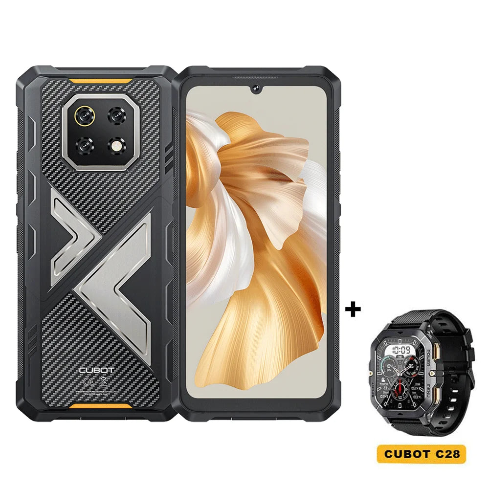 Smartphone robusto Cubot Android 15 King Kong ES 3, batería de 10200 mAh, hasta 16 GB+256 GB, pantalla de 6,745", 120 Hz, cámara de 48 MP, NFC, GPS