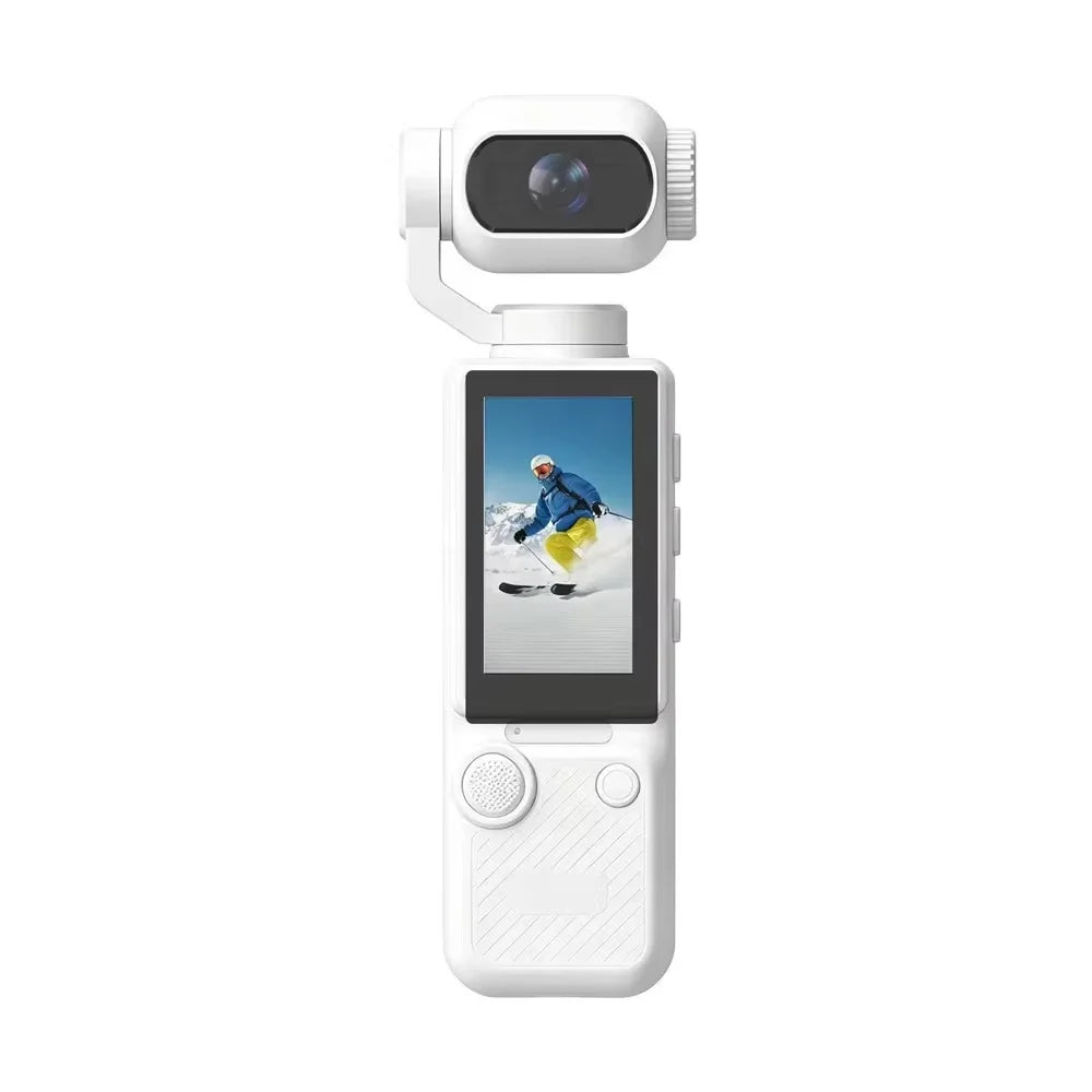 Nueva cámara de acción 4K, videocámara digital portátil de bolsillo, estabilización de 3 ejes, visión nocturna por infrarrojos, cámara para grabar vídeos y vlogs, ideal como regalo.