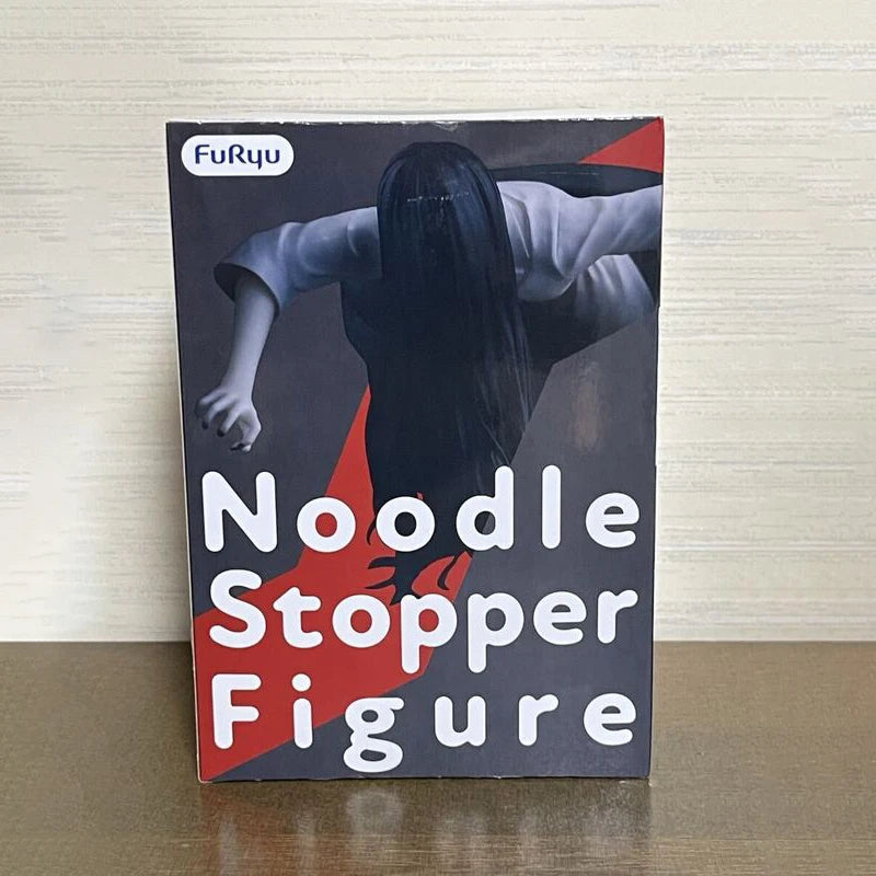 En Stock FuRyu Noodle Stopper Ring Sadako Yamamura PVC 9CM Figuras de Acción de Anime Modelo Coleccionable Juguete