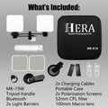 Luz de Fotografía para Teléfono Móvil Hera MK-19 - Luz de Relleno para Fotografía con Smartphone