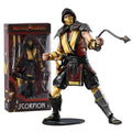 Figura de acción de Sub-Zero y Scorpion de 7 pulgadas, modelo de PVC, estatua de decoración, juguete de regalo